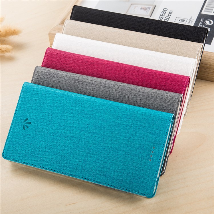 VILI DMX Style Auto-absorbed Cross Texture Leather Card Slot Case for Huawei Nova 2 - Black-2