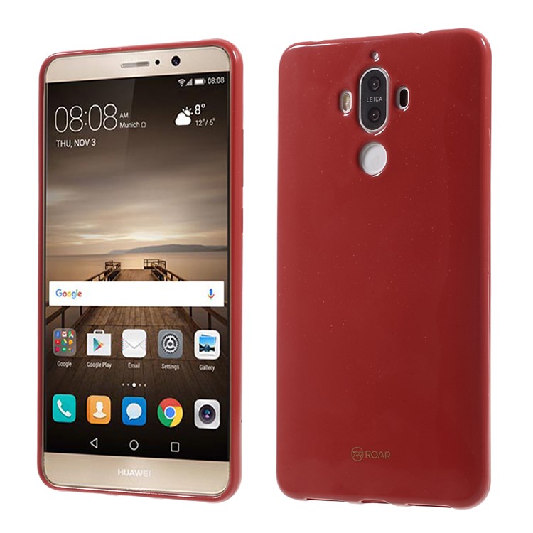 ROAR Soft TPU Back Phone Case for Huawei Mate 9 - Red-1