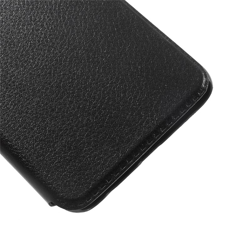 View Window Leather Stand Case for Huawei Honor 9 - Black-6