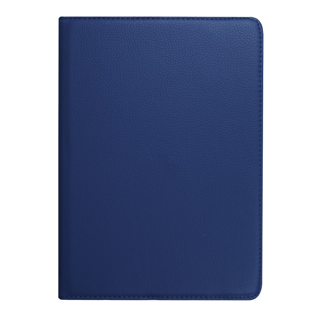 For Huawei MediaPad M3 Lite 10 Litchi Smart PU Leather Rotary Stand Protective Cover with Elastic Band - Dark Blue-3