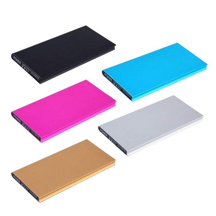 20000mah Dual USB Ultra-thin Portable Power Bank for Phones and Tablets - Gold-10