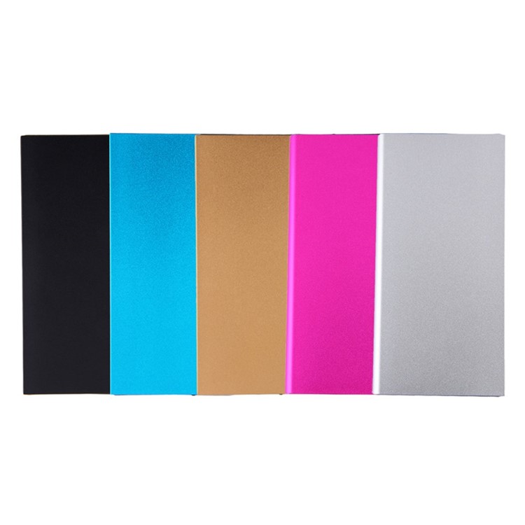 20000mah Dual USB Ultra-thin Portable Power Bank for Phones and Tablets - Gold-9