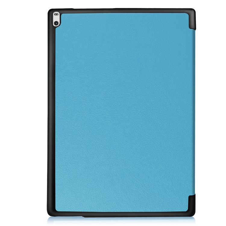 tri-Caixa de capa de couro em capa de couro para Lenovo Tab 4 10 Plus 10.1-polegada - Bebê azul-3