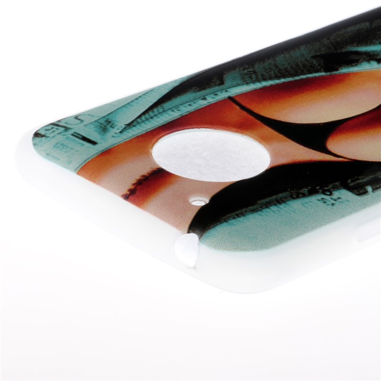 Embossment Pattern Gel TPU Phone Case for Motorola Moto G5 Plus - Hot Lady-4