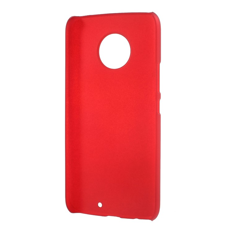 For Motorola Moto X4 Rubberized Plastic Hard Protective Mobile Phone Casing - Baby Blue-3
