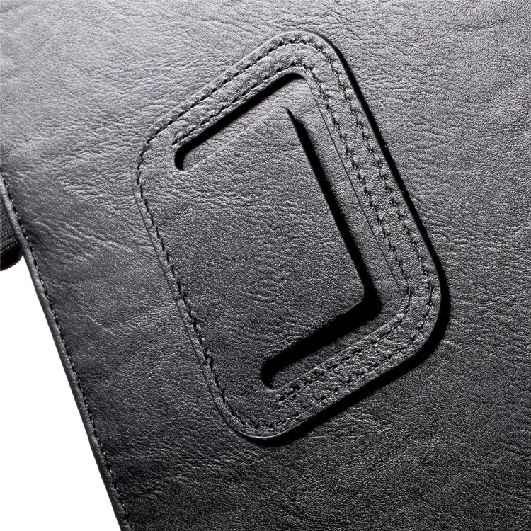 Foldable Stand Card Slots PU Leather Tablet Case for Lenovo Tab 4 10 (TB-X304F/N) - Black-10