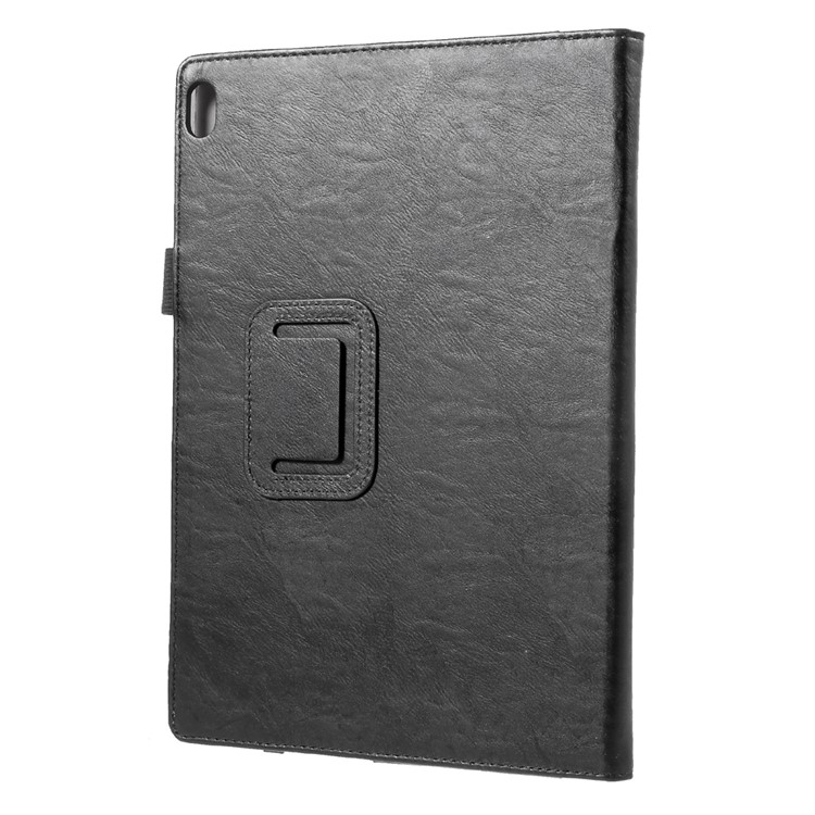 Foldable Stand Card Slots PU Leather Tablet Case for Lenovo Tab 4 10 (TB-X304F/N) - Black-4