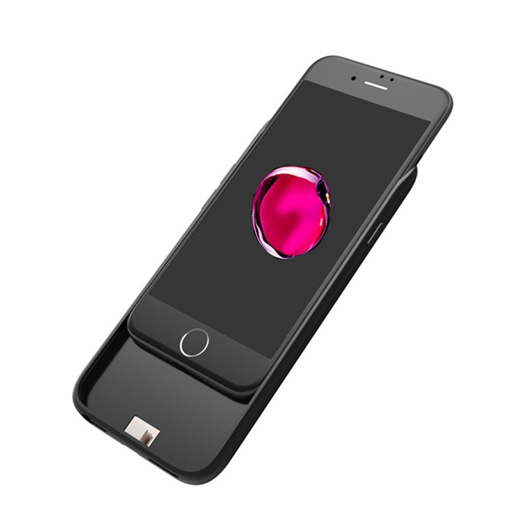 GML-166 Mobile Phone Battery Charger Case 5000mAh for iPhone 6/6S/7 - Black-2