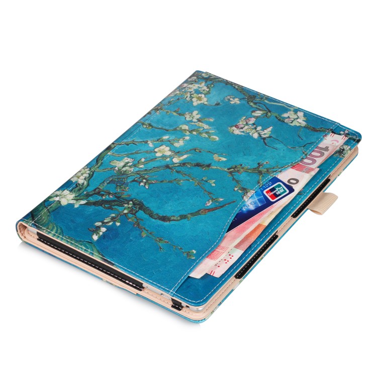 Pattern Printing Smart Leather Stand Case with Elastic Band for Lenovo Tab 4 10 / 10 Plus - Wintersweet-6
