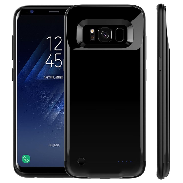 5200mAh External Battery Charger Case for Samsung Galaxy S8 Plus G955 - Black-1