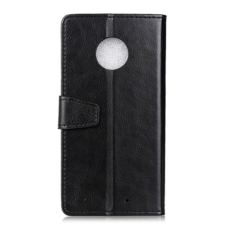 Crazy Horse PU Leather Stand Wallet Case for Motorola Moto X4 / Moto X (4th gen.) - Black-2