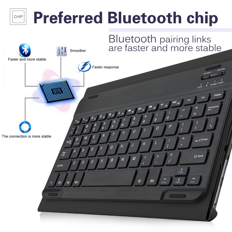 4 lenovo 10 (black) keyboard tab bluetooth case flash floors
