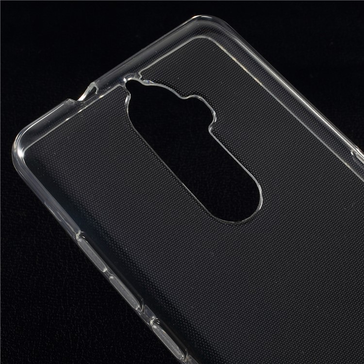 Clear TPU Case Cover with Non-slip Inner for Lenovo K8 Plus - Transparent-4