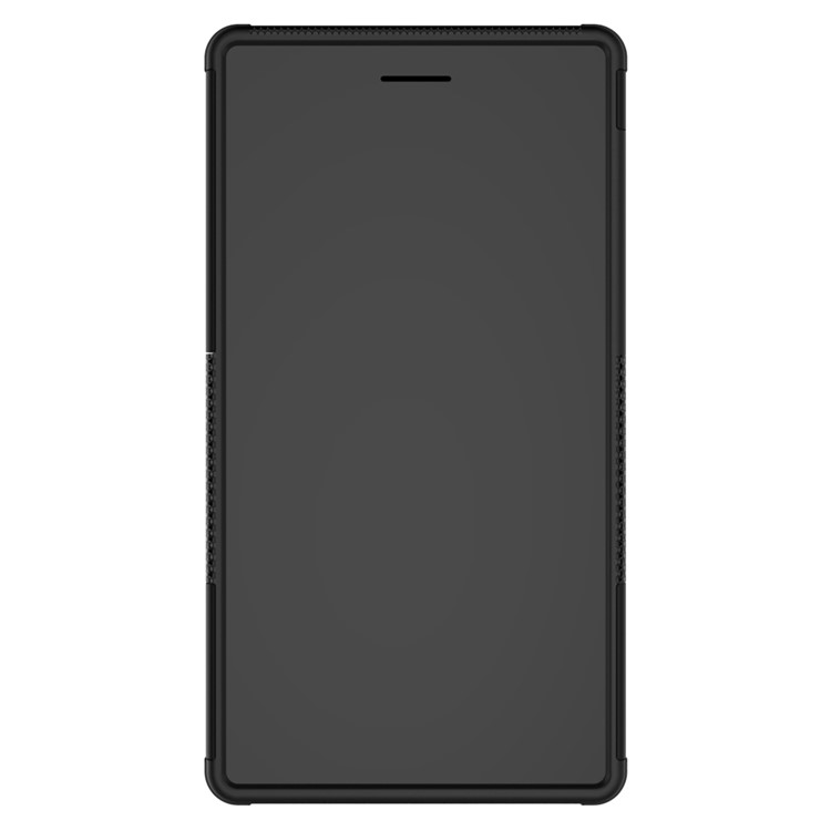 Cool Tyre Kickstand PC + TPU Hybrid Case for Lenovo Tab3 7 730X - Black-5