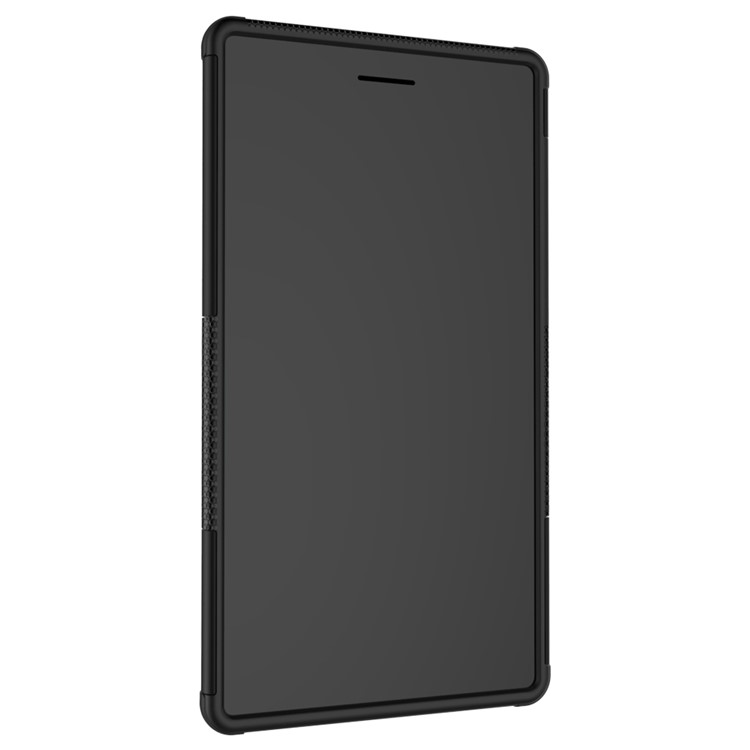 Cool Tyre Kickstand PC + TPU Hybrid Case for Lenovo Tab3 7 730X - Black-6