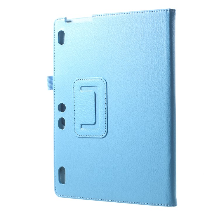 Protective Leather Tablet Case with Stand for Lenovo Tab 3 10 Plus TB3-X70F - Baby Blue-3