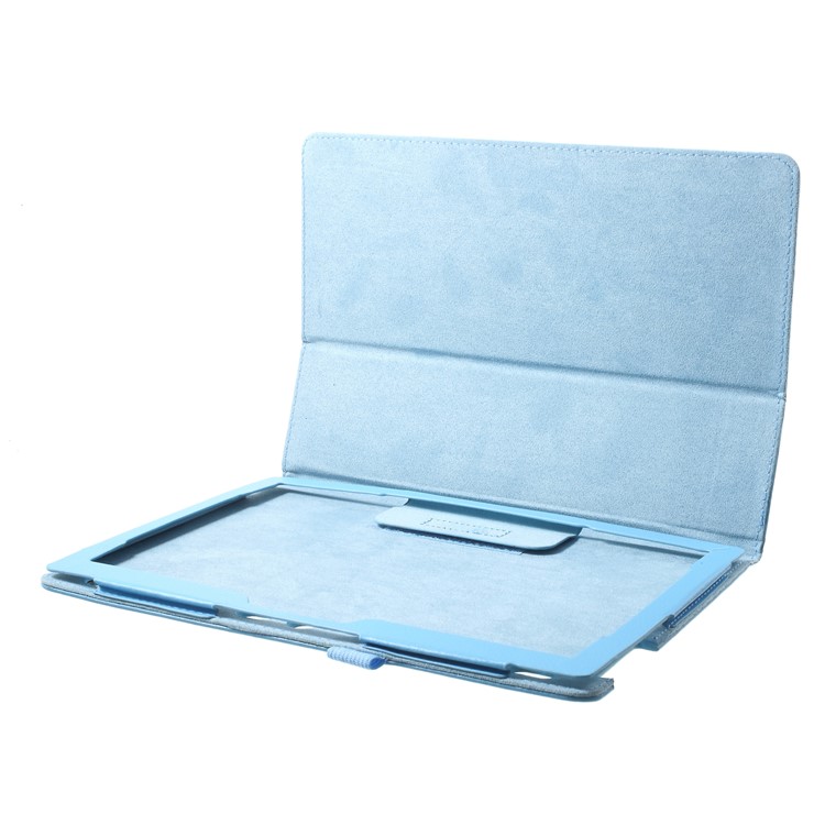 Protective Leather Tablet Case with Stand for Lenovo Tab 3 10 Plus TB3-X70F - Baby Blue-6