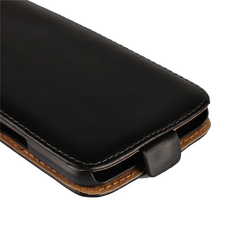 Vertical Flip Genuine Split Leather Cover Case for Motorola Moto X4 / X (4th gen.)-7