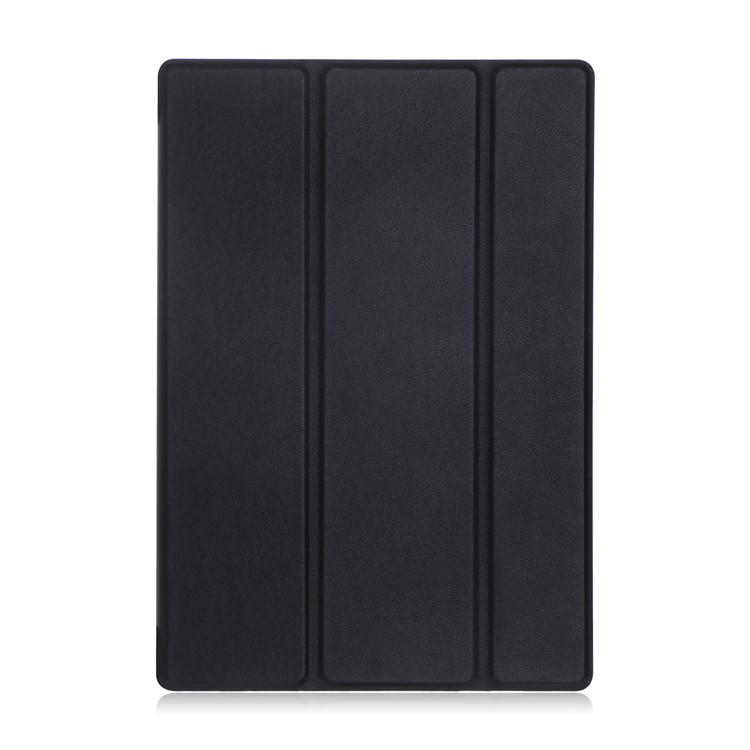 PU Leather Tri-fold Stand Tablet Case for Lenovo Tab 4 10 (TB-X304F/N) - Black-2