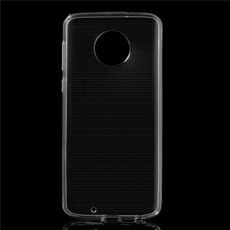 Crystal Clear TPU Mobile Phone Case Cover for Motorola Moto G6-1