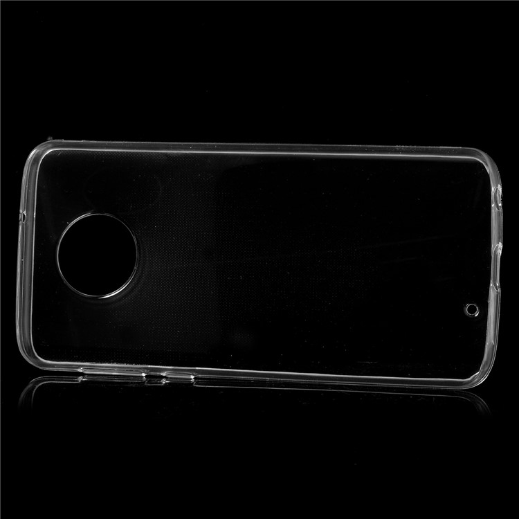 Crystal Clear TPU Mobile Phone Case Cover for Motorola Moto G6-2