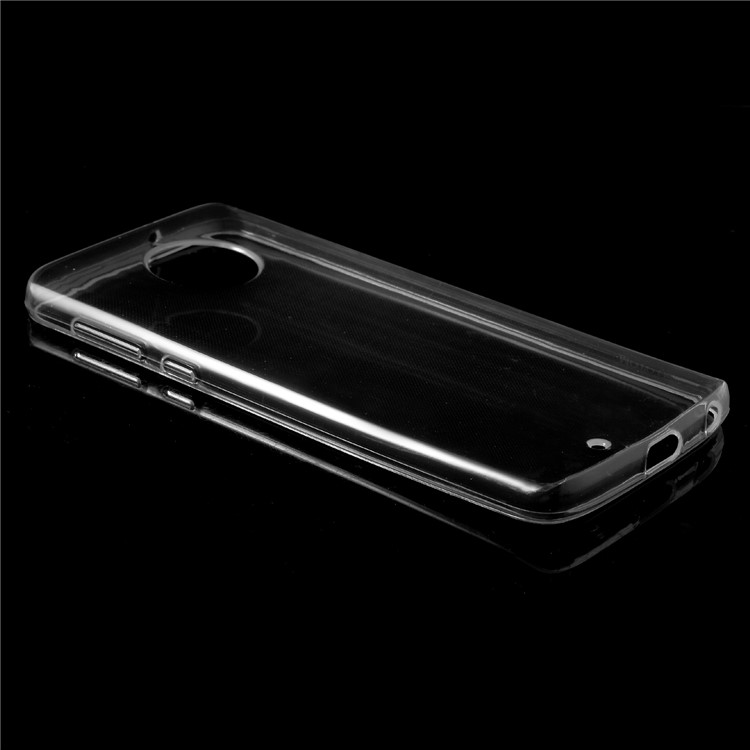 Crystal Clear TPU Mobile Phone Case Cover for Motorola Moto G6-3