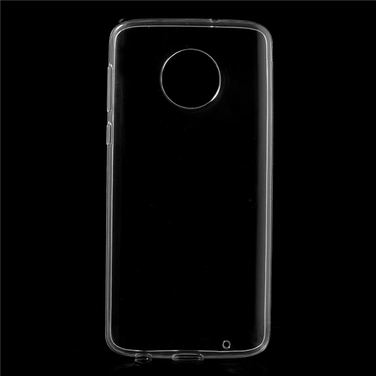 Crystal Clear TPU Phone Casing for Motorola Moto G6 Plus-1