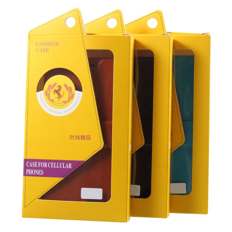 Crazy Horse PU Leather Card Holder Magnetic Phone Case for Motorola Moto E5 Play - Black-7