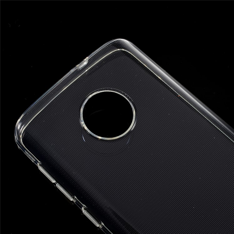 For Motorola Moto G6 Clear TPU Case Cover with Non-slip Inner-3