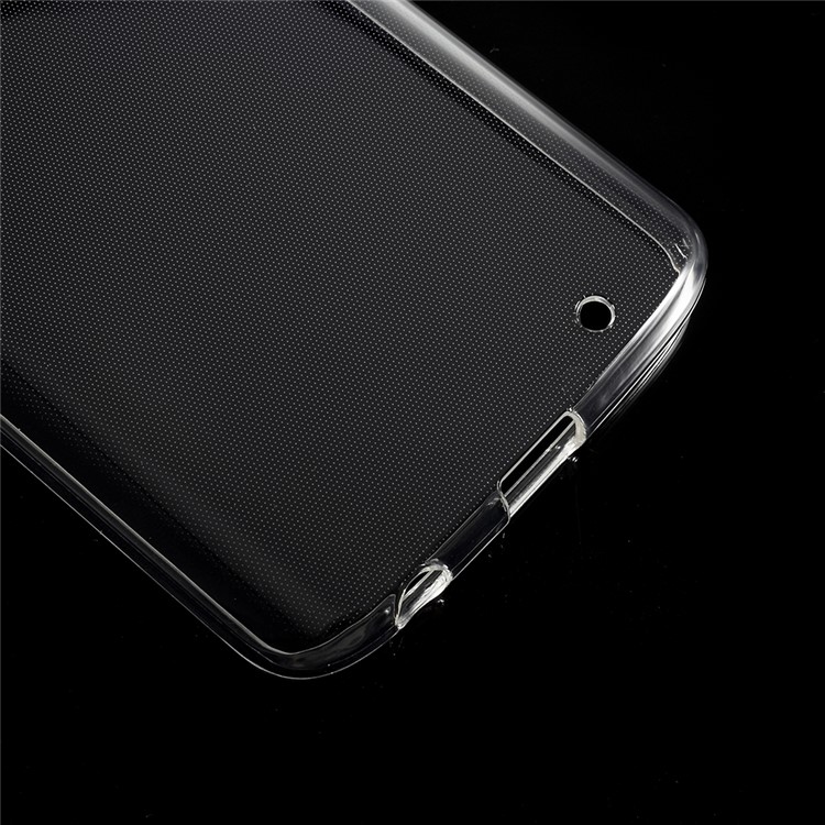 Per Moto G6 Più Trasparente copertura In TPU Con Interno Antiscivolo-4