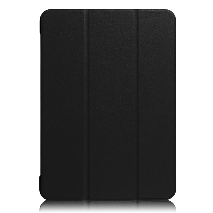 Tri-fold Leather Stand Case for Lenovo Tab 3 10.1 TB-X103F - Black-2