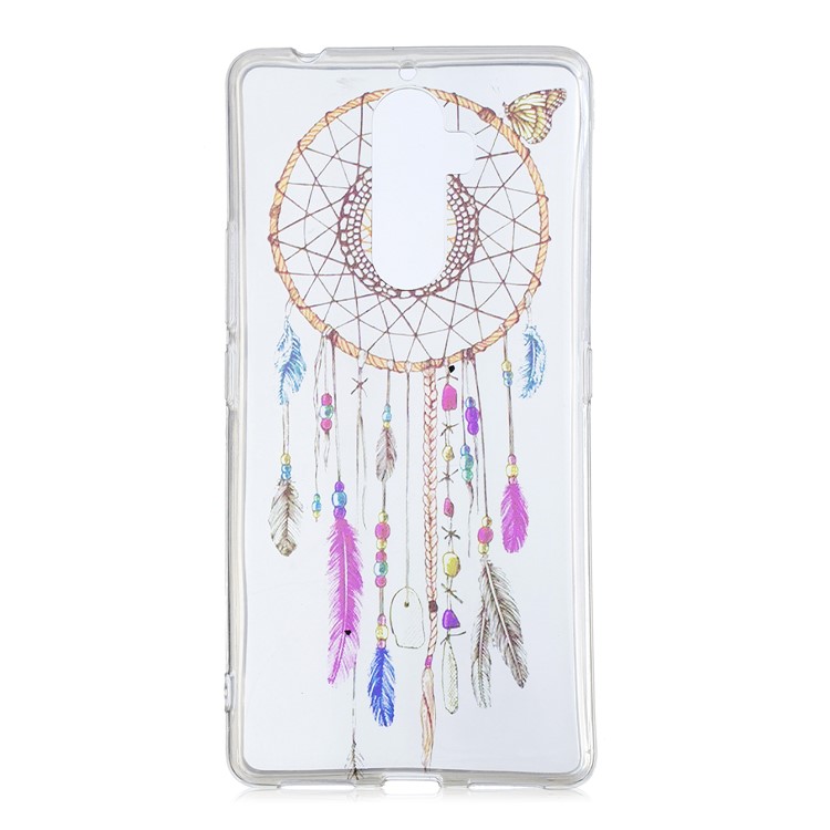 IMD Pattern Printing Soft TPU Back Casing for Lenovo K8 Note - Dream Catcher-1