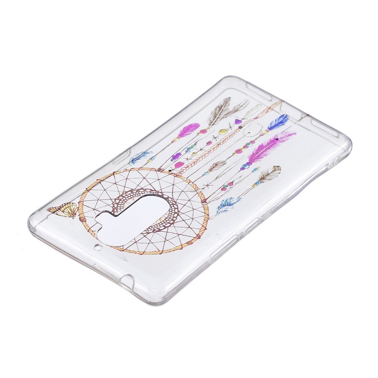 IMD Pattern Printing Soft TPU Back Casing for Lenovo K8 Note - Dream Catcher-3