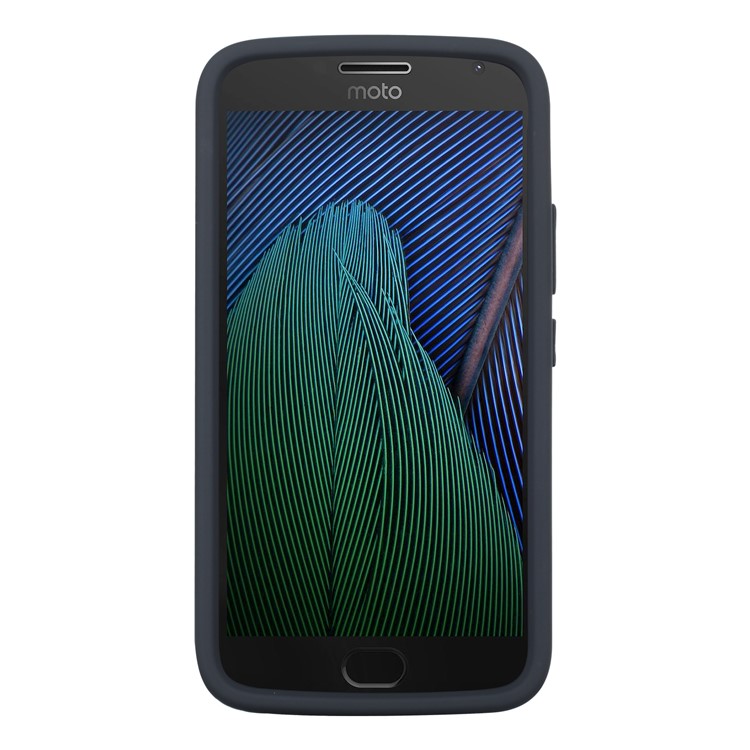 Detachable Shockproof PC + TPU Hybrid Case for Motorola Moto G5 Plus - Black-2