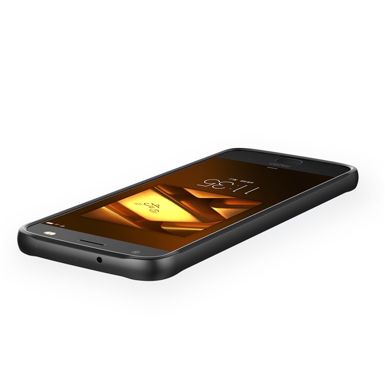 Shock Absorption PC + TPU Hybrid Cell Phone Case for Motorola Moto G6 - Black-9