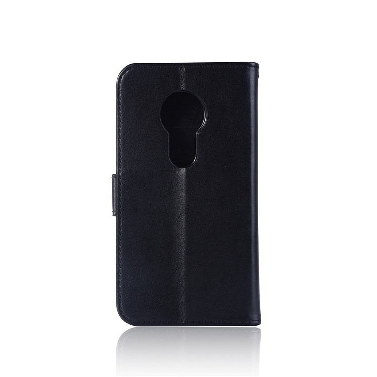 Imprint Owl Dream Catcher Wallet Stand Leather Phone Case for Motorola Moto E5 - Black-3