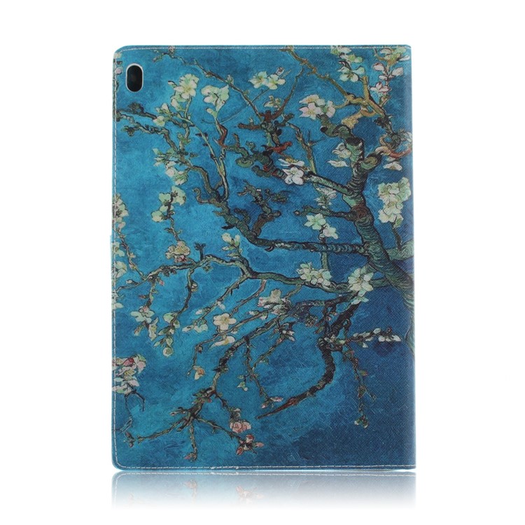 Pattern Printing Smart Leather Wallet Case for Lenovo Tab 4 10 - Wintersweet-3
