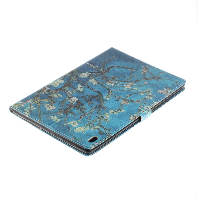 Pattern Printing Smart Leather Wallet Case for Lenovo Tab 4 10 - Wintersweet-5