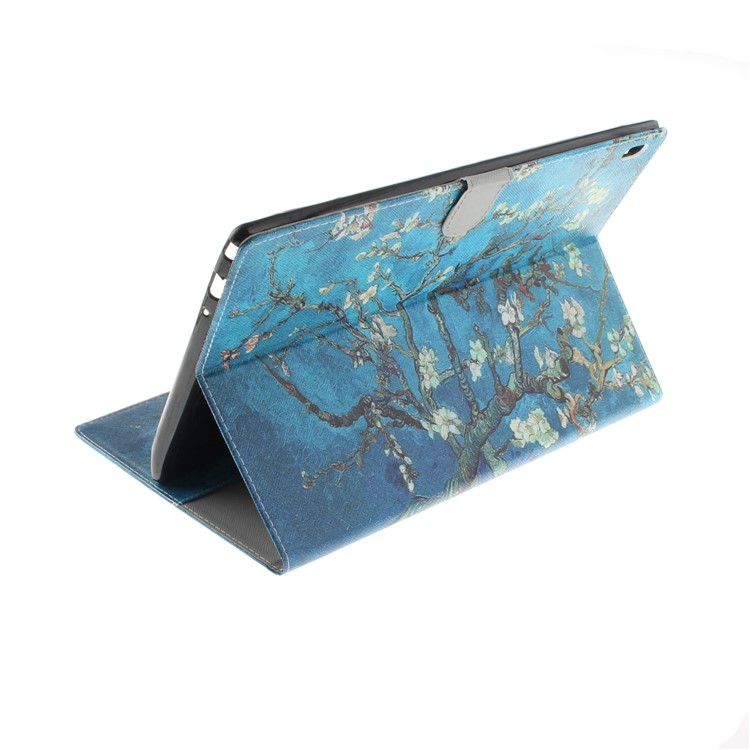 Pattern Printing Smart Leather Wallet Case for Lenovo Tab 4 10 - Wintersweet-7