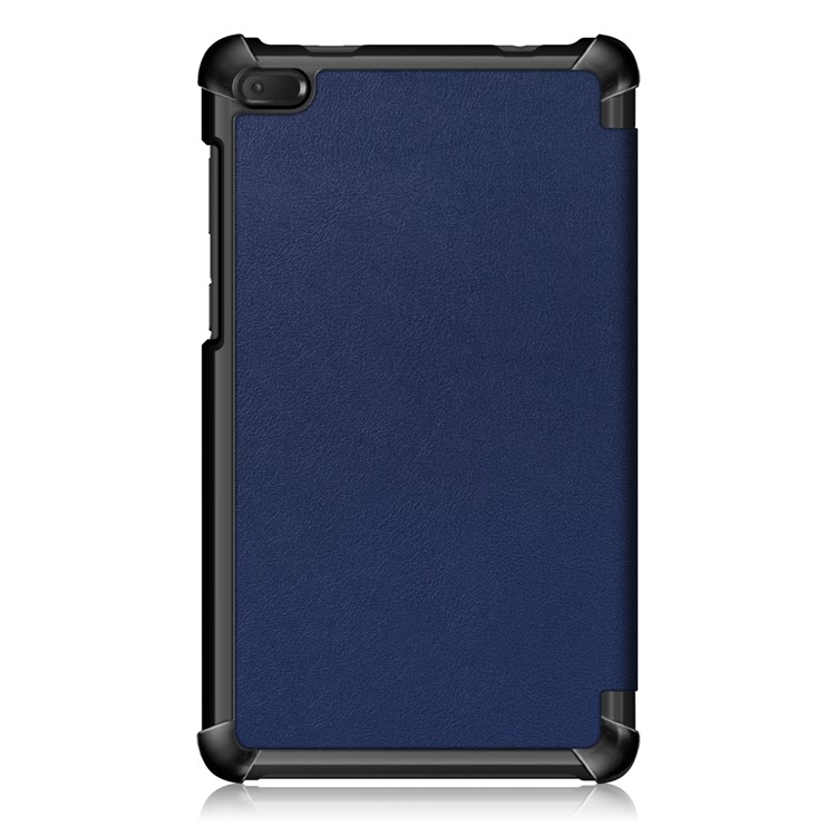 Tri-fold Stand PU Leather Tablet Casing for Lenovo Tab E7 TB-7104F - Dark Blue-3
