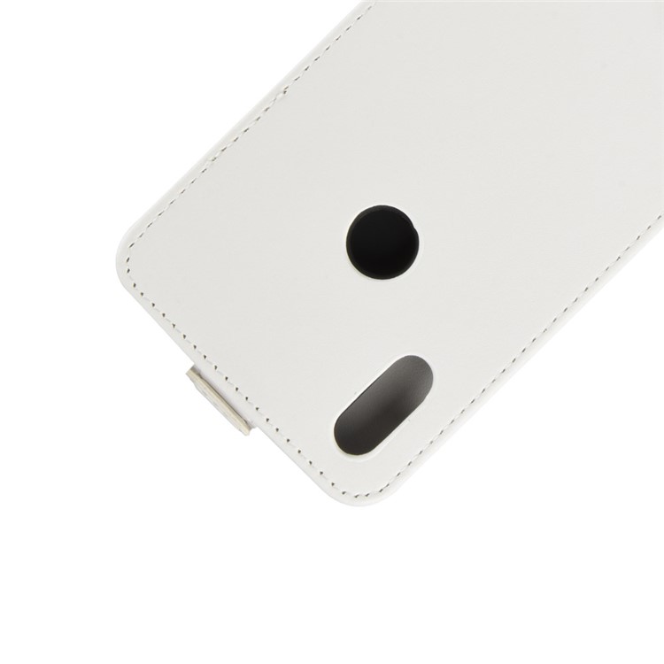 Crazy Horse Vertical Flip Leather Cover with Card Slot for Motorola One / P30 Play (China) - White-3