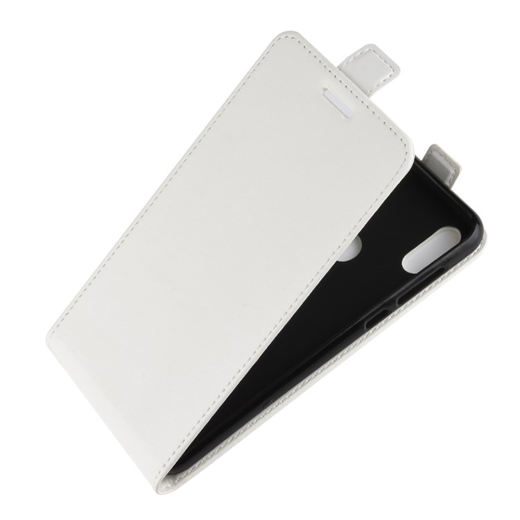 Crazy Horse Vertical Flip Leather Cover with Card Slot for Motorola One / P30 Play (China) - White-4