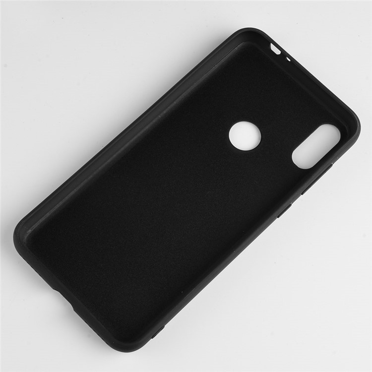 Bi-color Splicing PU Leather Coated PC + TPU Hybrid Case for Motorola One / P30 Play (China) - Black-2