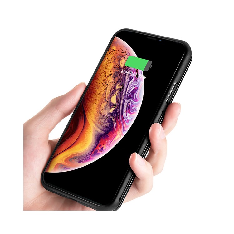 Carregador Sem Fio Magnético 5000mah Do Carregador Sem Fio Da Caixa Da ROCHA P53 Para O Iphone XS Max - Camuflar-4