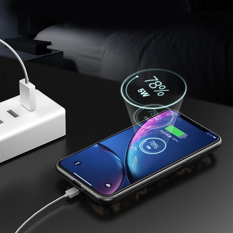 ROCK P67 2 in 1 5000mAh Wireless Charger Pack Magnetic Charger Case for iPhone XR - Camouflage-2