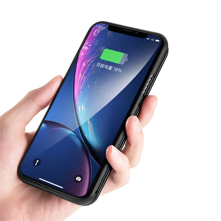ROCK P67 2 in 1 5000mAh Wireless Charger Pack Magnetic Charger Case for iPhone XR - Camouflage-5