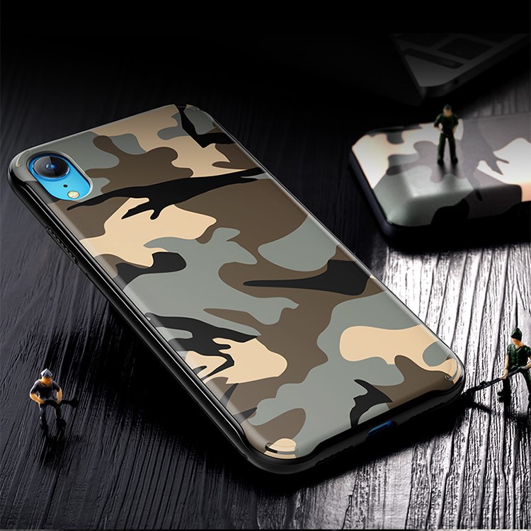 ROCK P67 2 in 1 5000mAh Wireless Charger Pack Magnetic Charger Case for iPhone XR - Camouflage-8