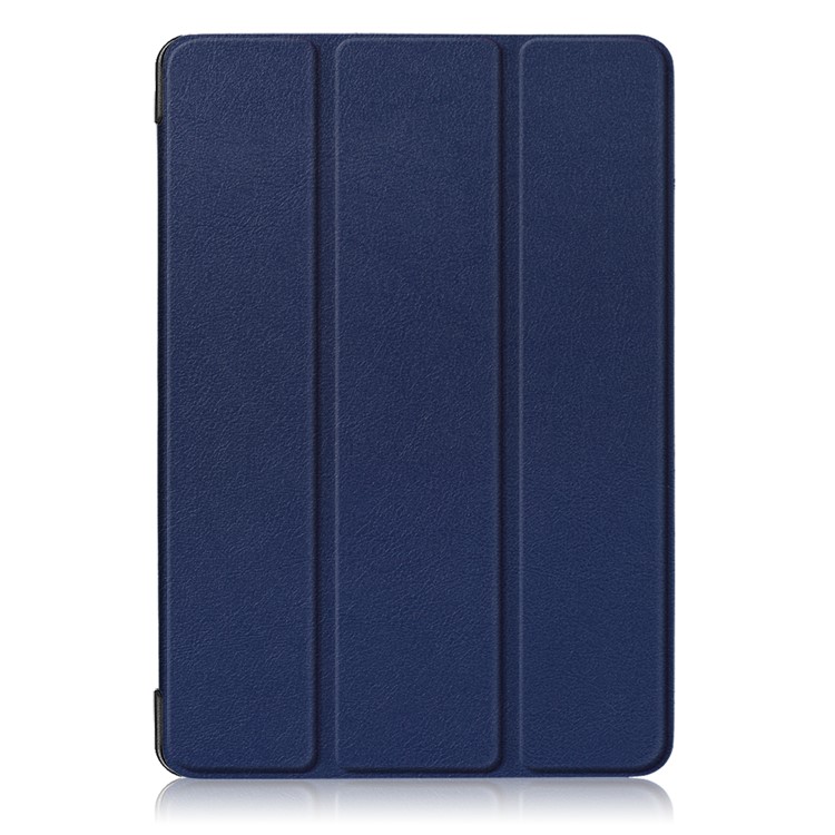 Tri-fold Stand PU Leather Smart Tablet Cover for Lenovo Tab P10 TB-X705F - Dark Blue-2
