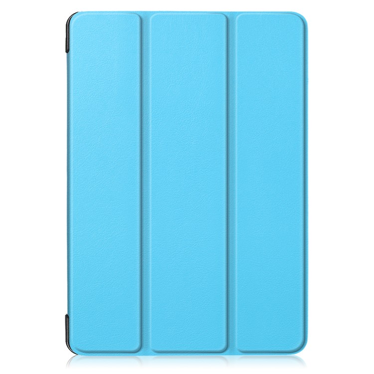 Tri-fold Stand Leather Tablet Cover for Lenovo Tab E10 TB-X104F - Baby Blue-2