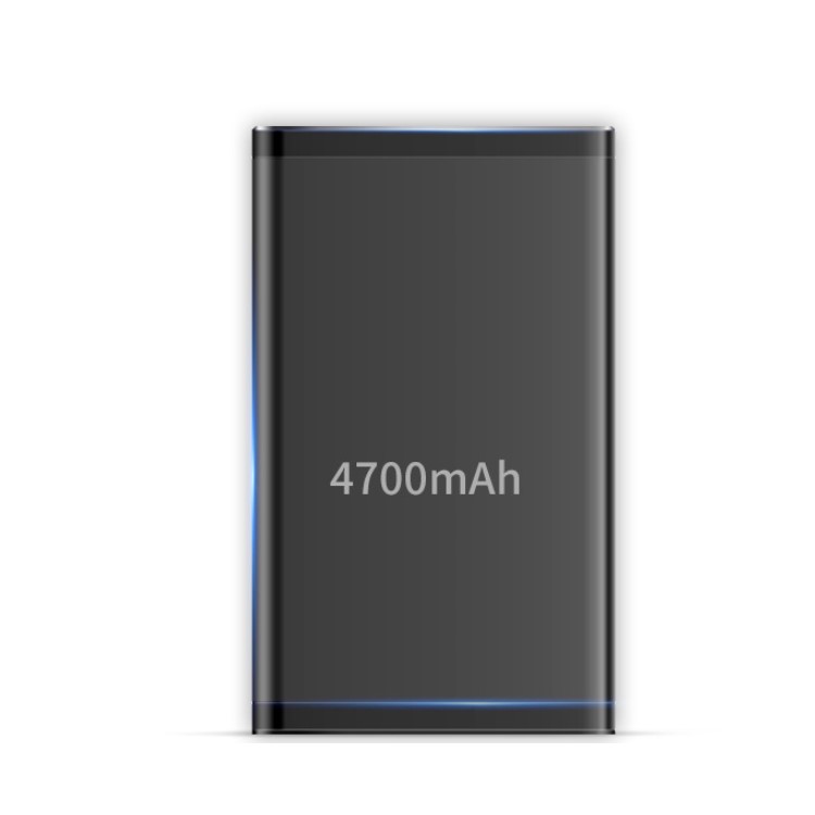 4700mAh Backup Battery Charger Fingerprint Case for Huawei Mate 20 - Black-7